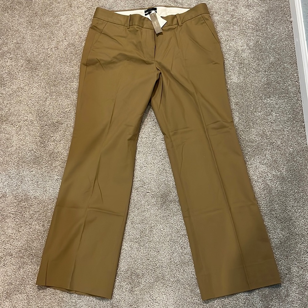 J. Crew NWT Cafe Trouser Full-Length